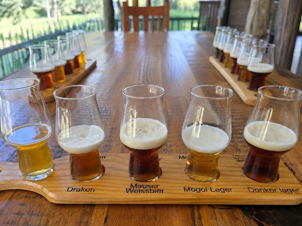 Crafted beer tasting excursion at Inyati Africa Safaris