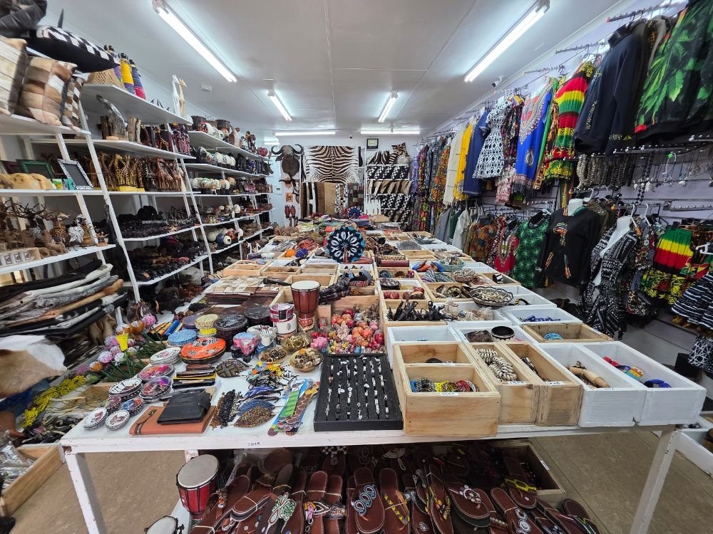 Souvenir shopping excursion at Inyati Africa Safaris